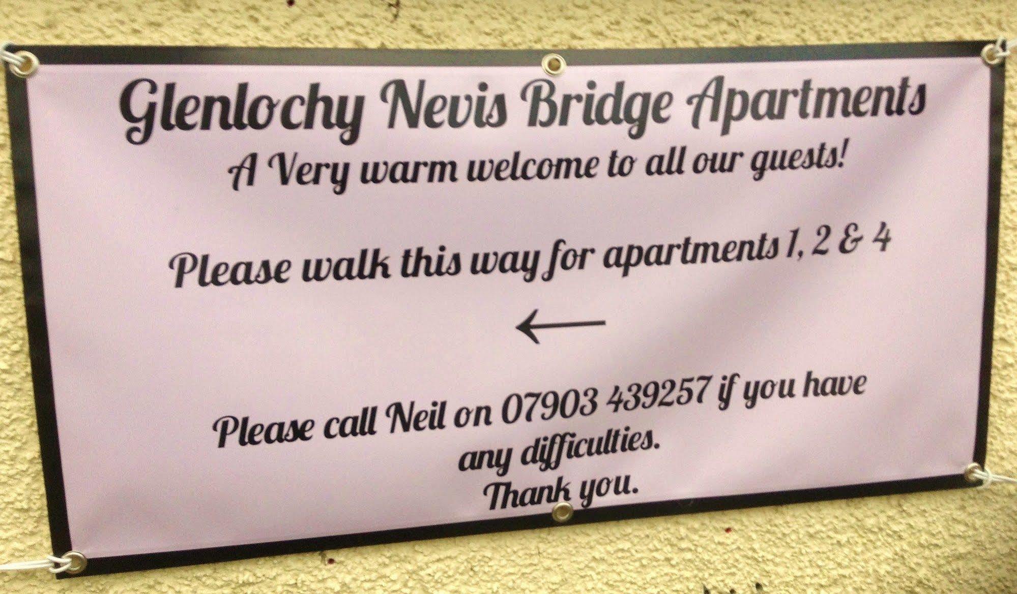 Glenlochy Nevis Bridge Apartments Fort William Kültér fotó